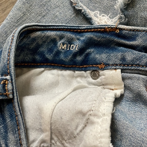 American eagle denim midi shortie - Picture 5 of 5